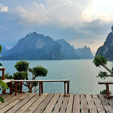 แพคเกจ P103 เที่ยวเขาสก ไม่นอนแพ เที่ยวเขาสก ไม่นอนแพ 800฿/ท่าน